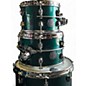 Used Mapex 4 Piece Saturn Evolution Brunswick Green Drum Kit