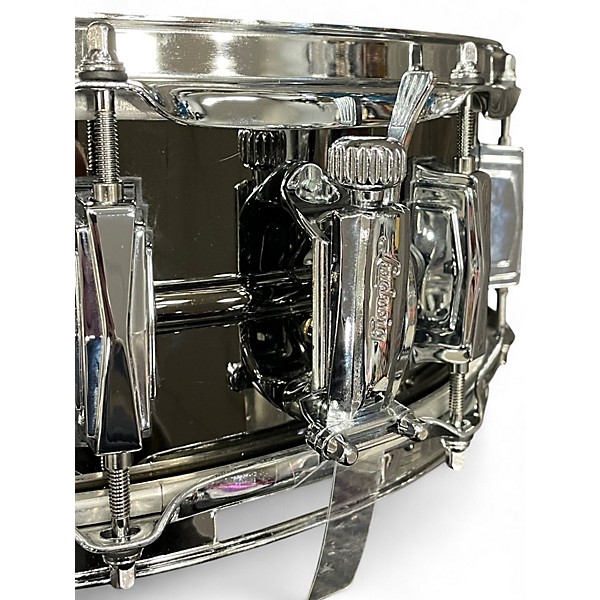 Used Ludwig 14X5 Black Beauty Black Nickel Drum