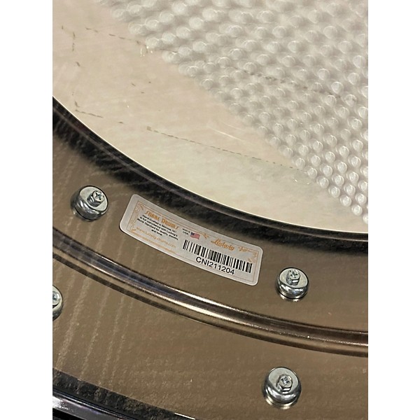 Used Ludwig 14X5 Black Beauty Black Nickel Drum