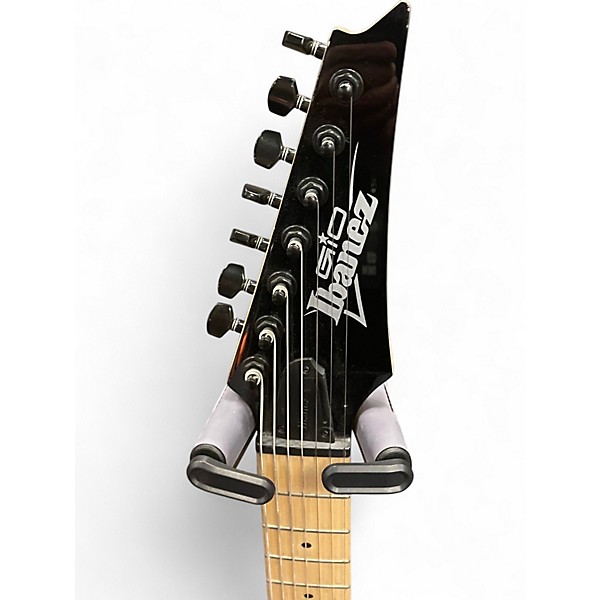 Used Ibanez GRG7221 METALLIC LIGHT BLUE Solid Body Electric Guitar