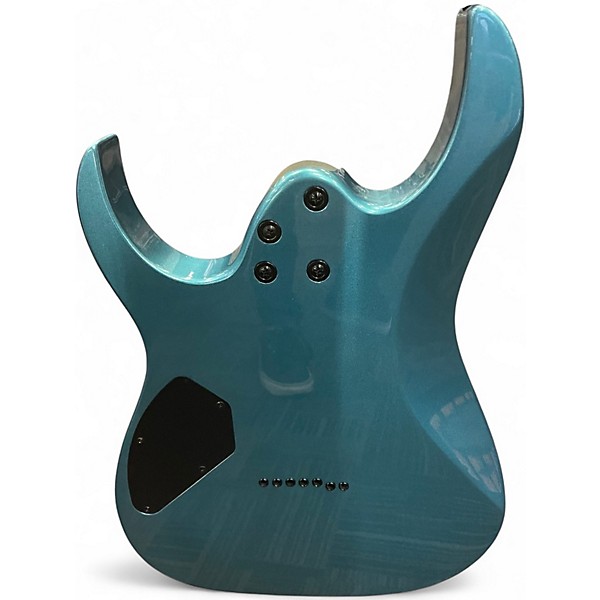 Used Ibanez GRG7221 METALLIC LIGHT BLUE Solid Body Electric Guitar