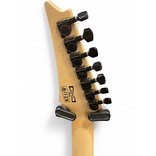 Used Ibanez GRG7221 METALLIC LIGHT BLUE Solid Body Electric Guitar