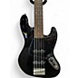 Used Squier Affinity Jazz Bass V 5 String Black Electric Bass Guitar