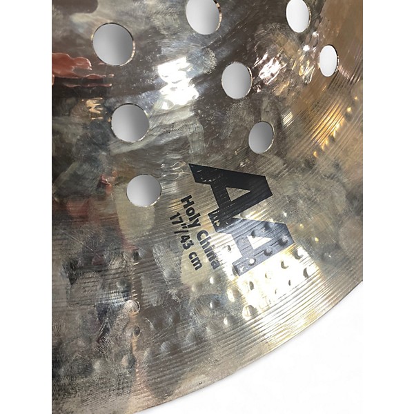 Used SABIAN 17in AA Holy China Brilliant Cymbal