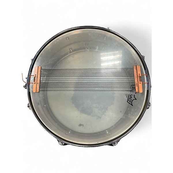 Used Pearl 6.5X14 Modern Utility Steel Snare Gray Drum