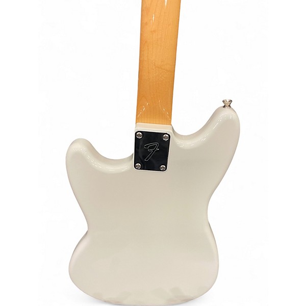 Used Fender MIJ Traditional 60s Mustang WHITE Solid Body Electric Guitar