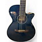 Used Ibanez AEG10NII Black Classical Acoustic Electric Guitar