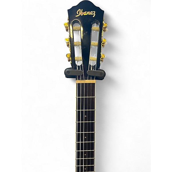 Used Ibanez AEG10NII Black Classical Acoustic Electric Guitar