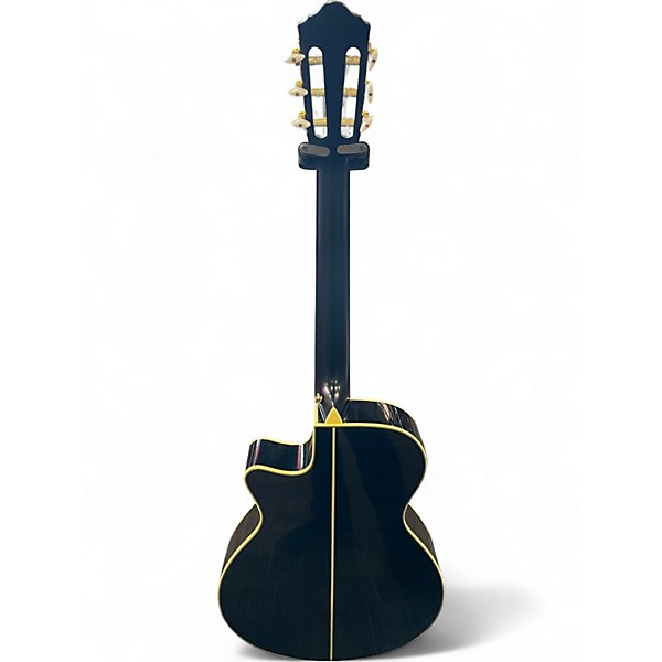 Used Ibanez AEG10NII Black Classical Acoustic Electric Guitar