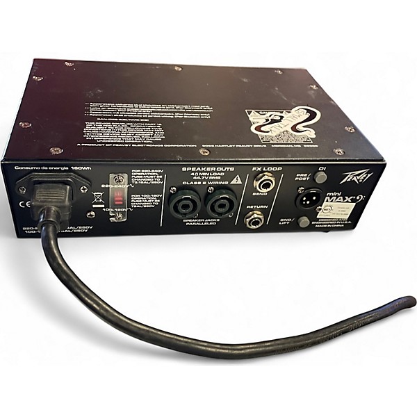 Used Peavey MiniMax Bass Amp Head