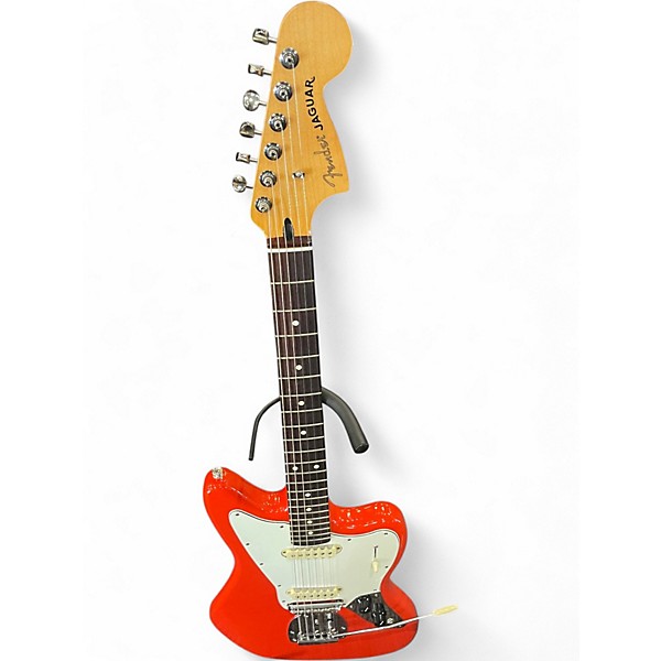 Used Fender player ii jaguar red Solid Body Electric Guitar