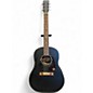 Used Gretsch Guitars JIM DANDY DELTOLUXE Black Acoustic Electric Guitar