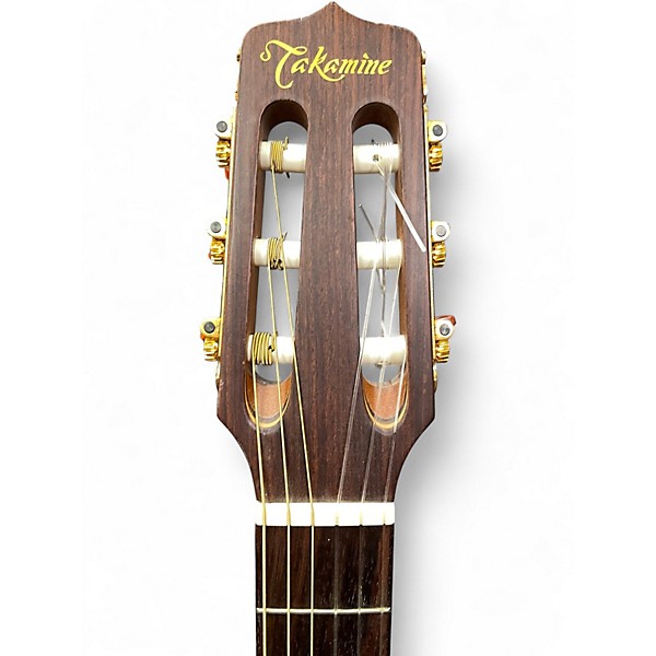 Vintage 1990s Takamine EAN60C CEDAR Classical Acoustic Electric Guitar