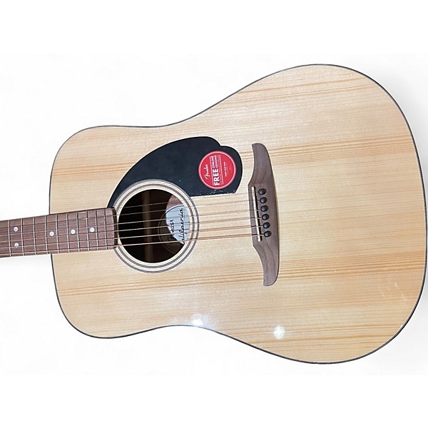 Used Fender Redondo Natural Acoustic Electric Guitar