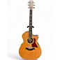 Used Taylor 814CE NATURAL Acoustic Electric Guitar thumbnail