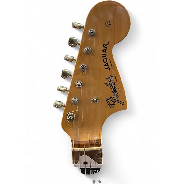 Used 2012 Fender American Vintage 1965 Jaguar 3 Color Sunburst Solid Body Electric Guitar