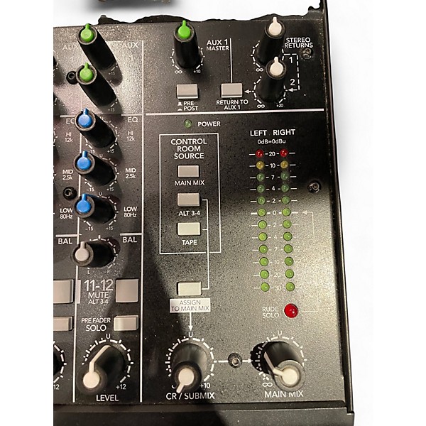Used Mackie 1202VLZ4 Unpowered Mixer