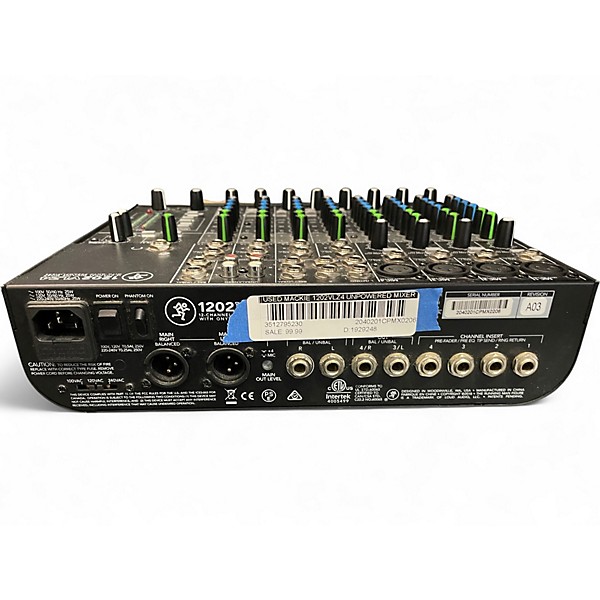 Used Mackie 1202VLZ4 Unpowered Mixer