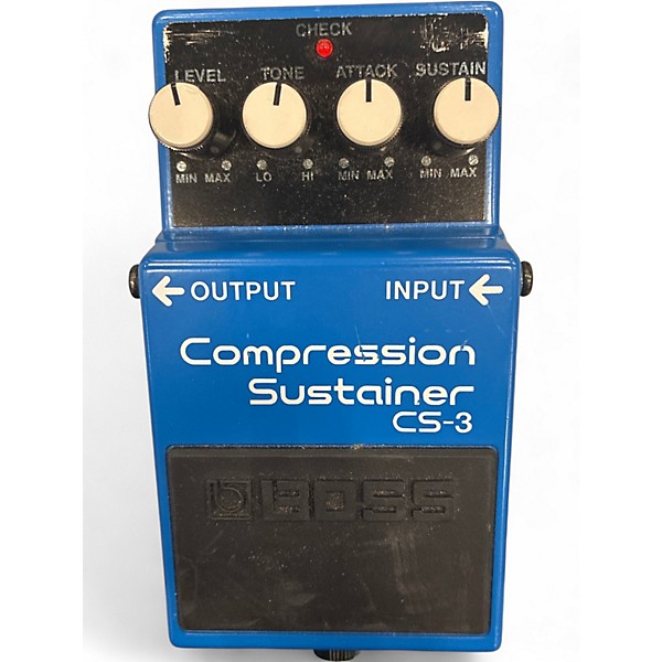 Used BOSS CS3 Compressor Sustainer Effect Pedal