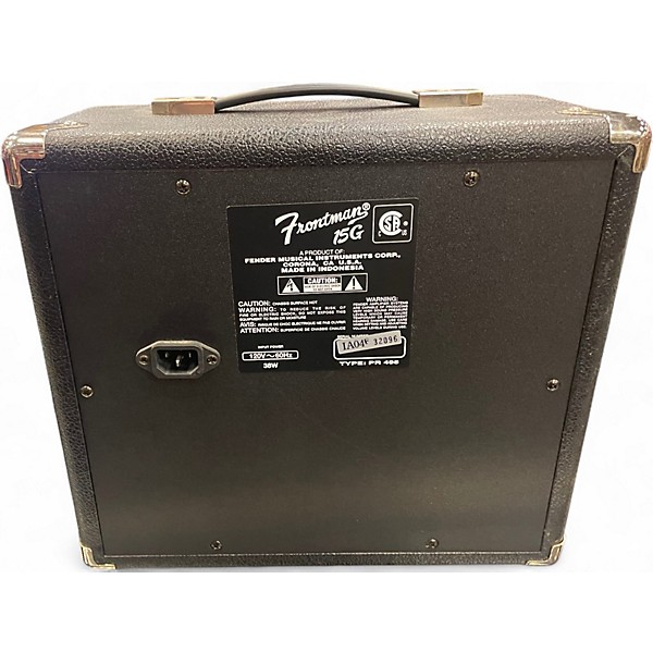 Used Fender Frontman 15G 15W Guitar Combo Amp