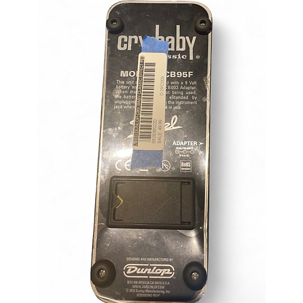 Used Dunlop CRY BABY CLASSIC Effect Pedal