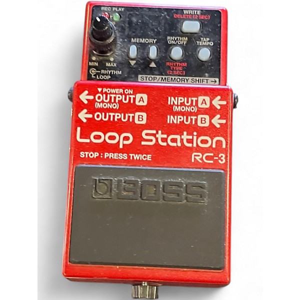 Used BOSS RC3 Loop Station Pedal