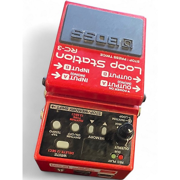 Used BOSS RC3 Loop Station Pedal