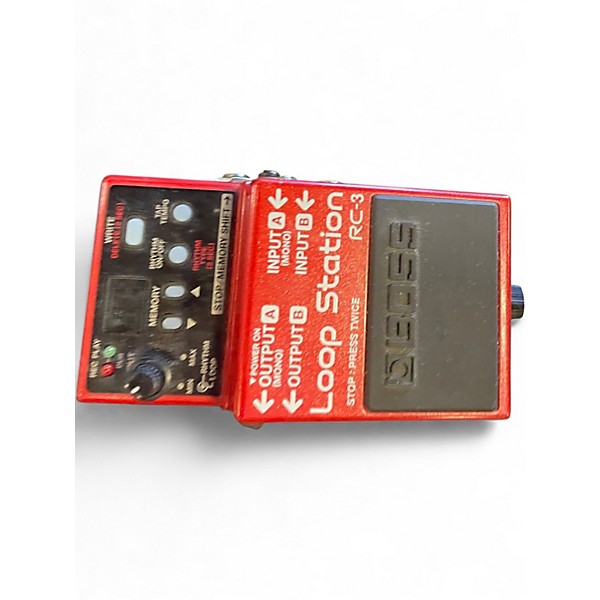 Used BOSS RC3 Loop Station Pedal