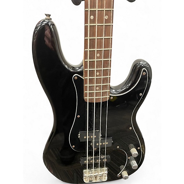 Used Squier Affinity Precision Bass Black Electric Bass Guitar