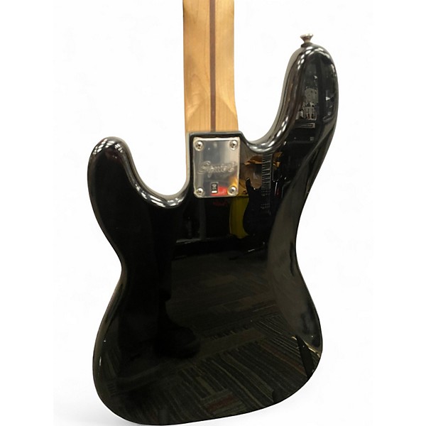 Used Squier Affinity Precision Bass Black Electric Bass Guitar