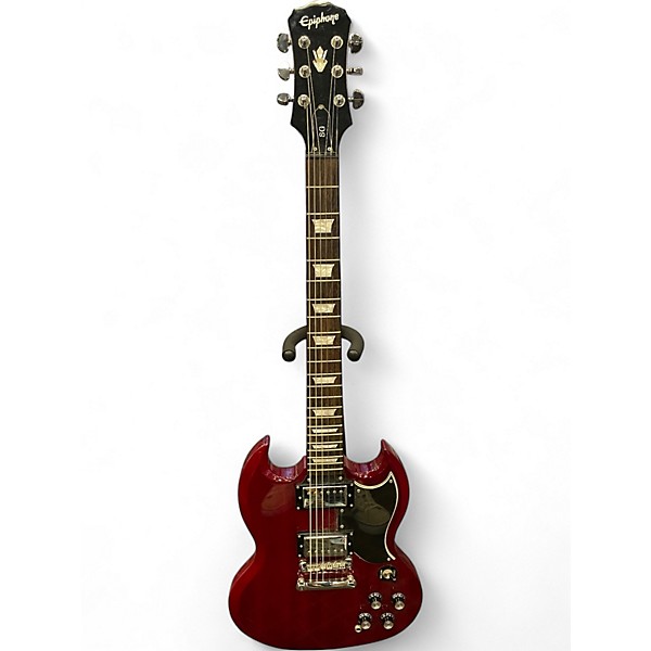 Used Epiphone SG Standard Cherry Solid Body Electric Guitar