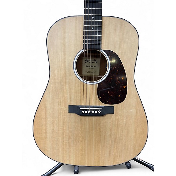 Used Martin D10E Natural Acoustic Electric Guitar