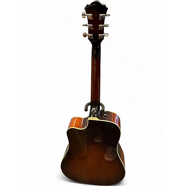 Used 1990s Ibanez AE300ECE Traditional Violin Acoustic Electric Guitar