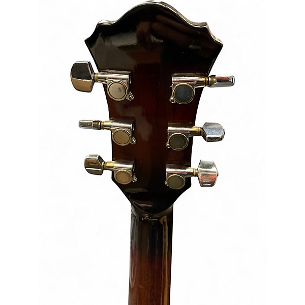 Used 1990s Ibanez AE300ECE Traditional Violin Acoustic Electric Guitar