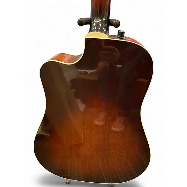 Used 1990s Ibanez AE300ECE Traditional Violin Acoustic Electric Guitar