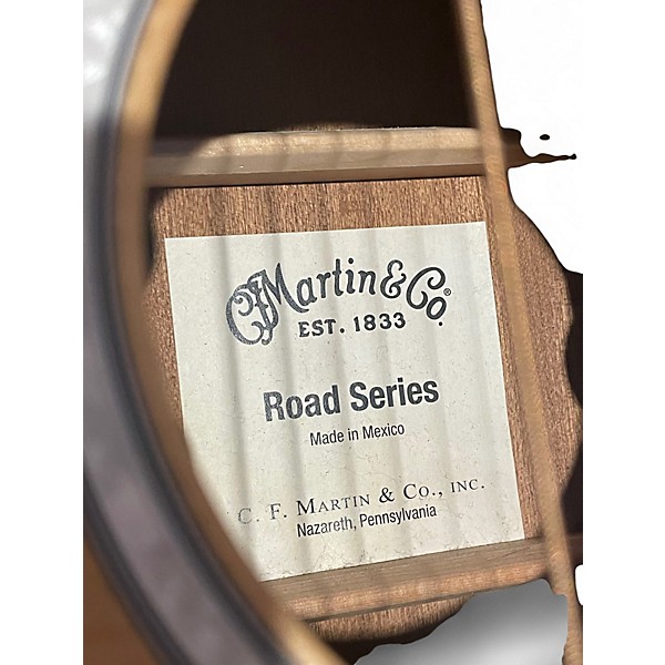 Used Martin D10 Natural Acoustic Guitar