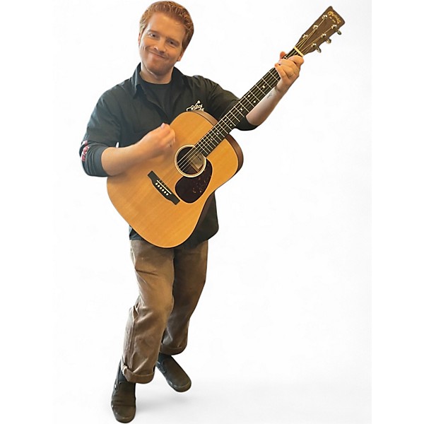 Used Martin D10 Natural Acoustic Guitar