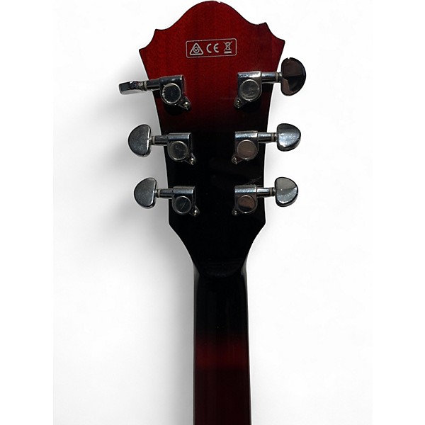 Used Ibanez amf73t-srd 2 Color Sunburst Hollow Body Electric Guitar