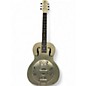 Used Gretsch Guitars G9201 Honeydipper Metal Round Neck Silver Resonator Guitar thumbnail