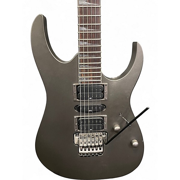Used Ibanez RG5EX1 Gunmetal Gray Solid Body Electric Guitar