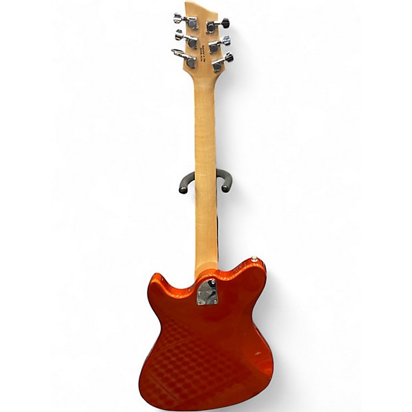 Used Peavey Retro Fire Orange Solid Body Electric Guitar