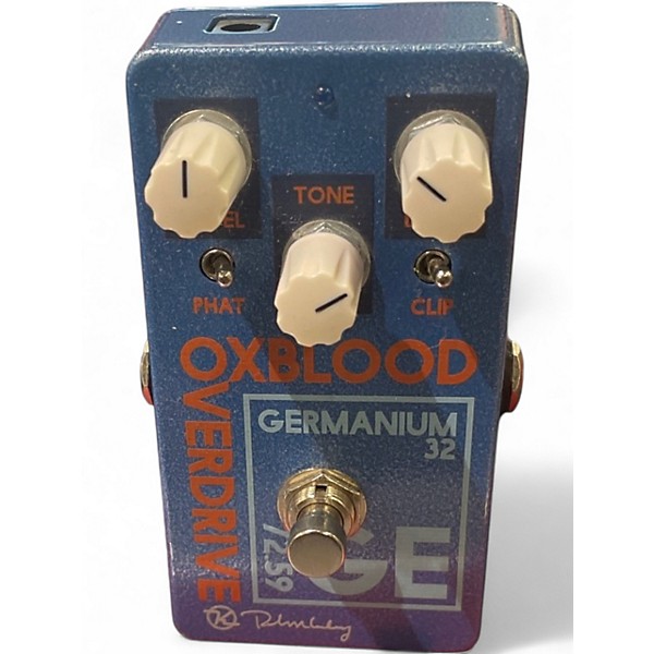 Used Keeley OX BLOOD Effect Pedal