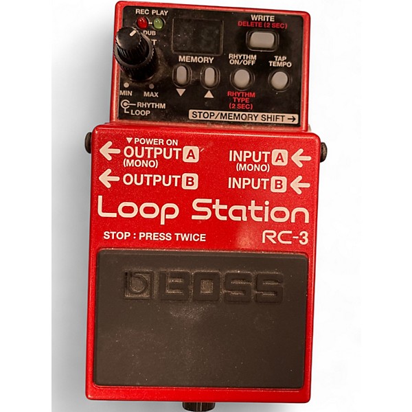 Used BOSS RC3 Loop Station Pedal