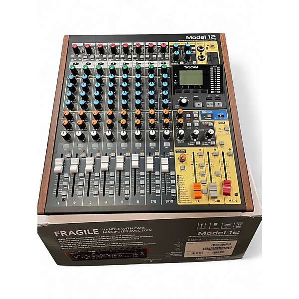 Used TASCAM Model 12 Powered Mixer