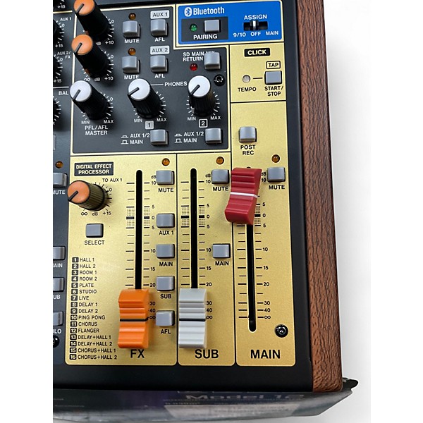 Used TASCAM Model 12 Powered Mixer