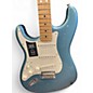 Used Fender Player Stratocaster Left Handed blue Solid Body Electric Guitar