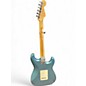 Used Fender Player Stratocaster Left Handed blue Solid Body Electric Guitar