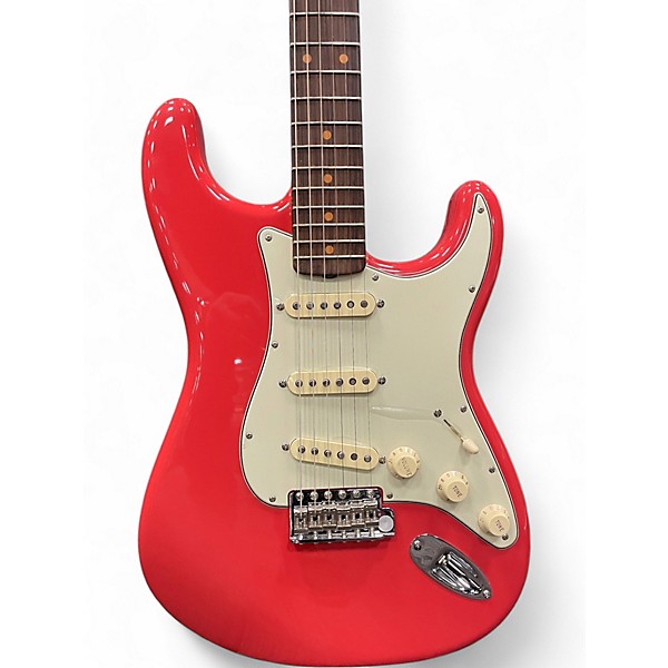 Used Fender American Vintage II 1961 Stratocaster Fiesta Red Solid Body Electric Guitar