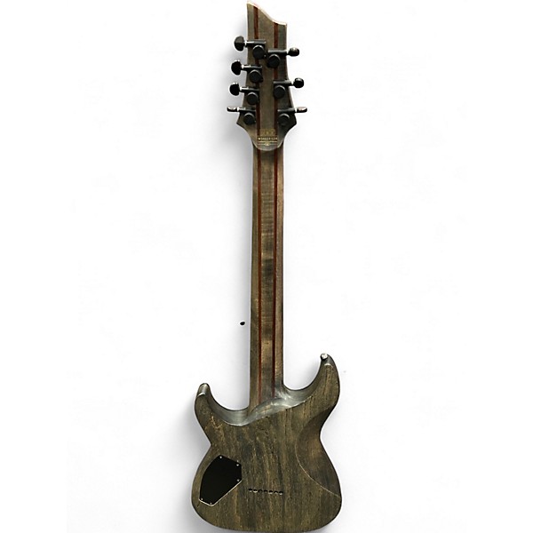 Used Schecter Guitar Research C7 APOCALYPSE Charcoal Gray Solid Body Electric Guitar