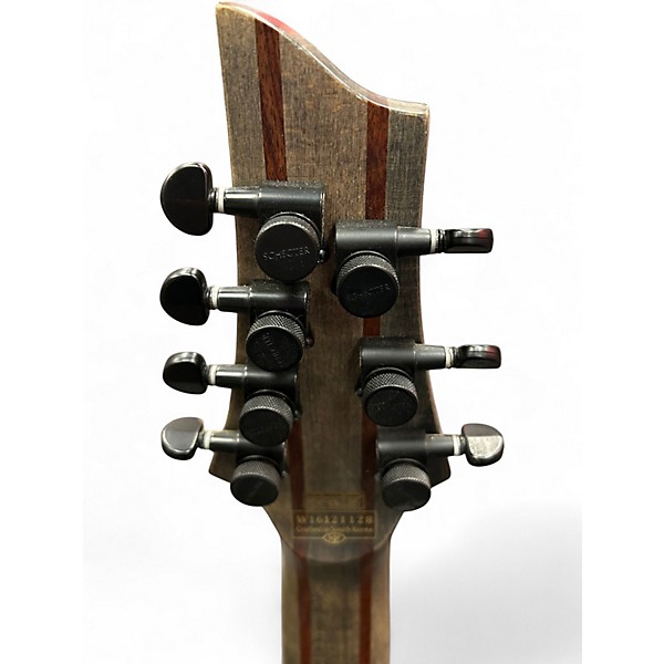 Used Schecter Guitar Research C7 APOCALYPSE Charcoal Gray Solid Body Electric Guitar